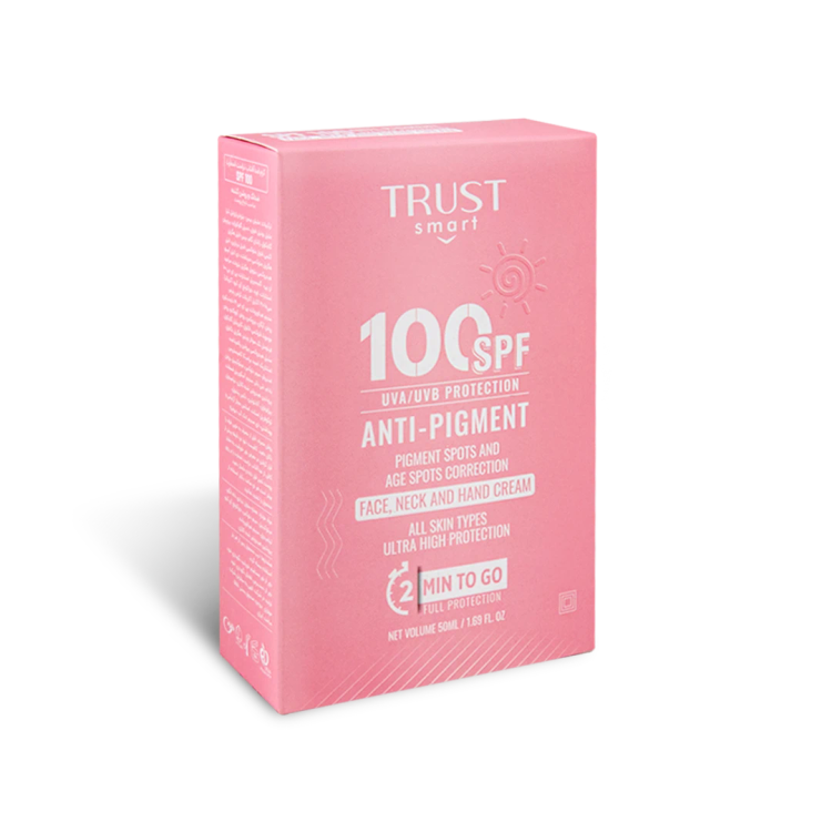 کرم ضدآفتاب SPF100 تراست اسمارت