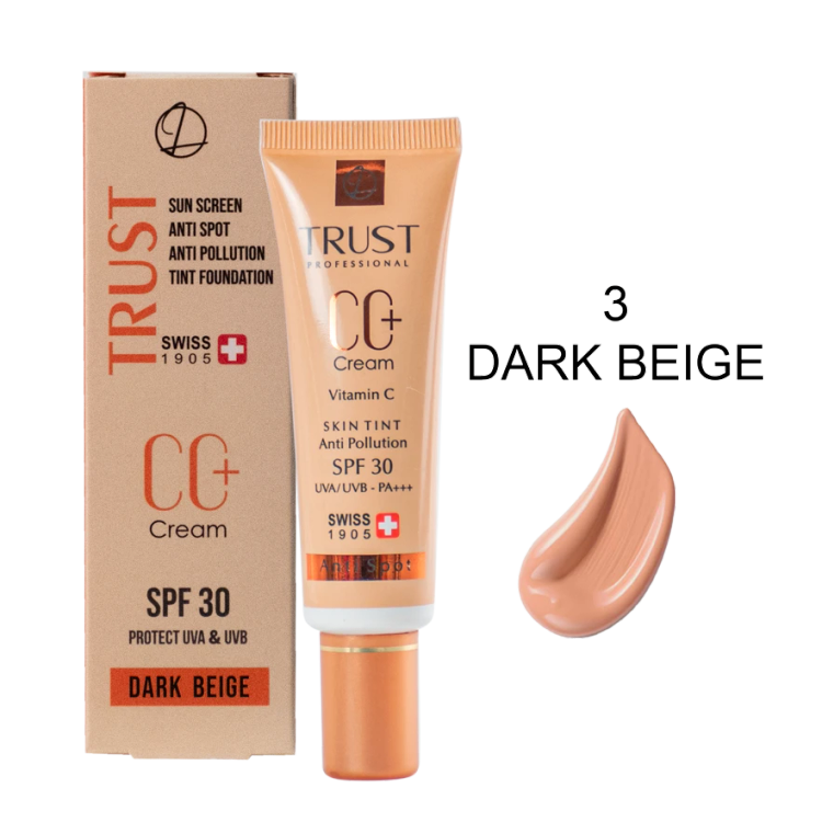 سی سی کرم پلاس تراست شماره 3 (بژ تیره)